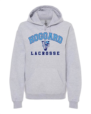 Hoggard Lacrosse Logo Sport Grey Hoodie - Orders due  Thursday, February 29, 2024